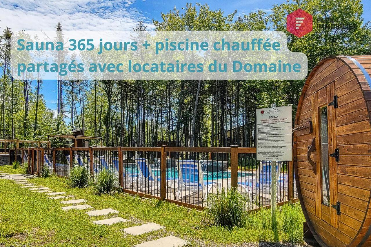 Le Harfang De Portneuf / Hot Tub Pool Sauna Billiards Trails Pont-Rouge المظهر الخارجي الصورة